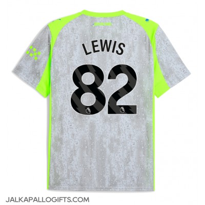 Manchester City Rico Lewis #82 Kolmaspaita 2025-26 Lyhythihainen Manchester City Rico Lewis #82 Kolmaspaita 2025-26 Lyhythihainen